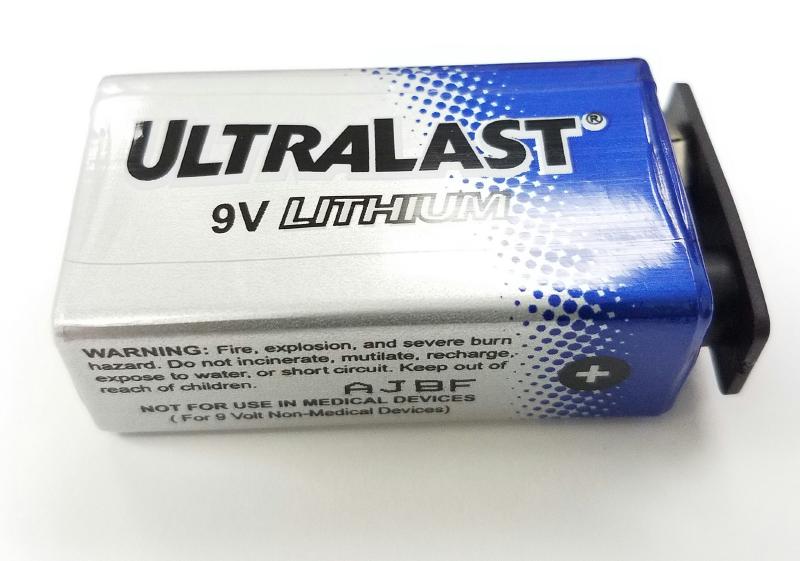 Image of 9V Lithium Battery