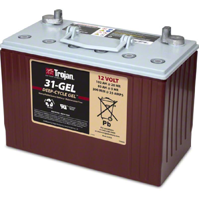 Image of 12V 102AH Gel w/ Univ Terminal