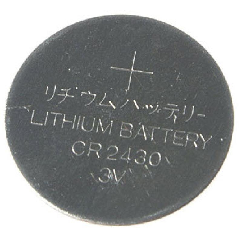 Image of CR2430 3V Lithium Coin Cell